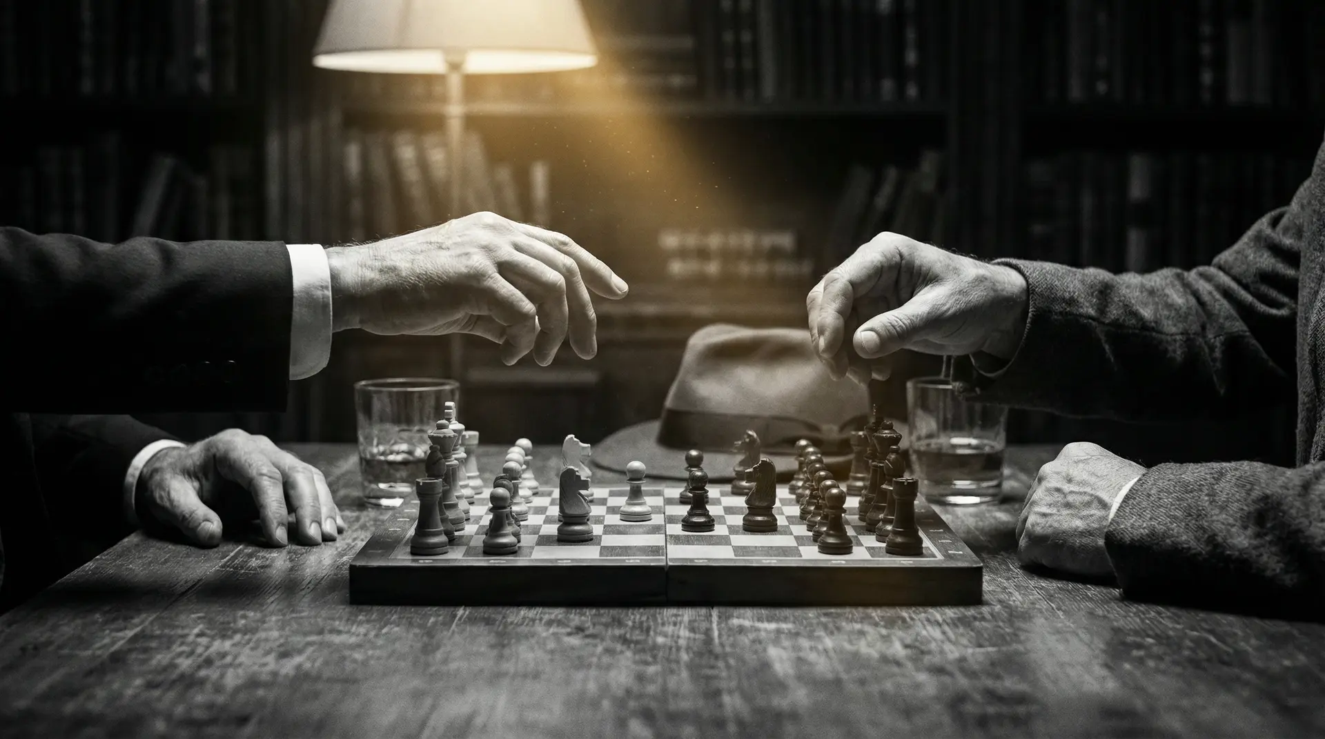 一个人看的视频免费动漫 艺术探索系列 - 非线性叙事，棋盘上的对弈象征命运的交错